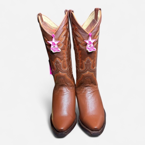 Brown Western Leather Boots
